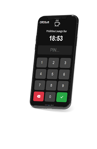 CRDSoft mobile app screen